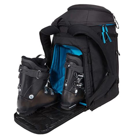 ski luggage with boot compartment.